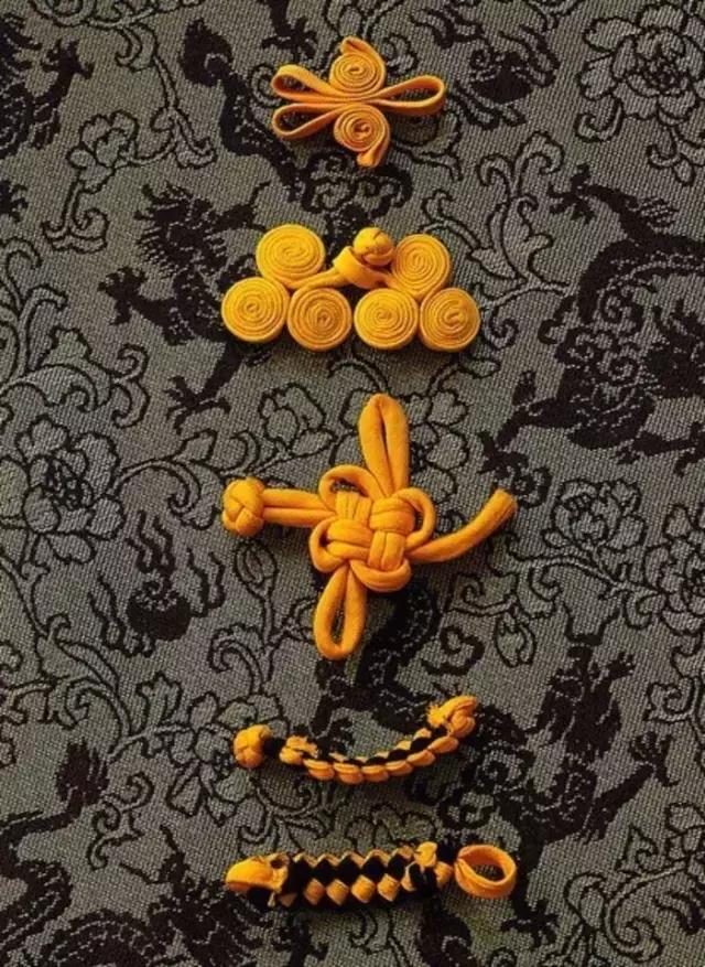 简单好看的纽扣盘扣,盘扣最美的中国符号
