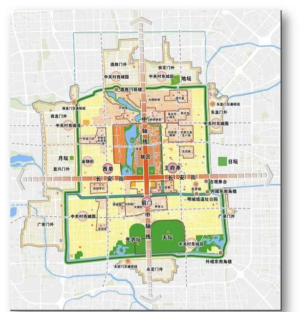 北京四大中心位置,北京四大中心战略定位