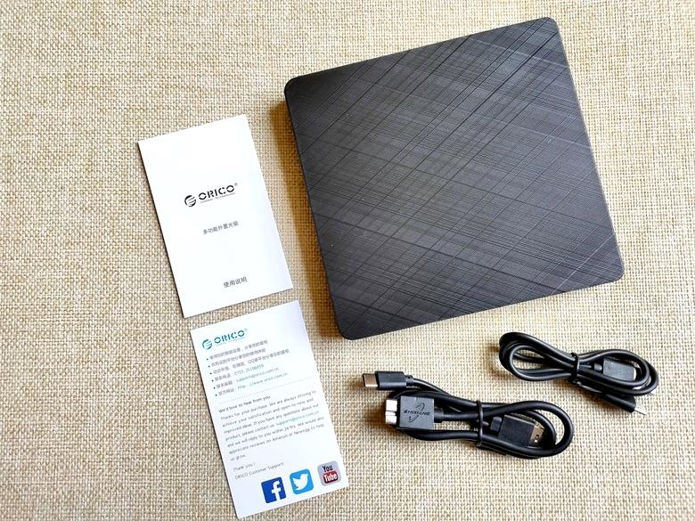 工作生活不可缺的多面手-ORICO奥睿科XD010便携外置光驱