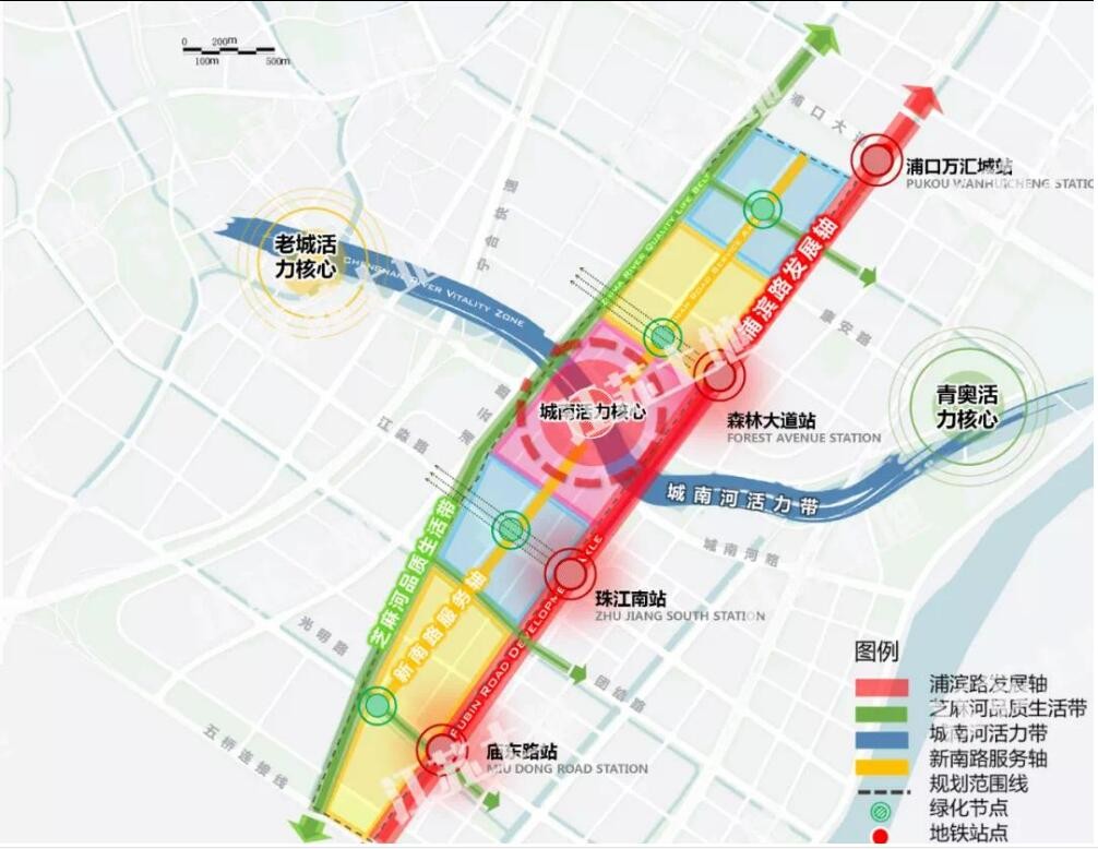 城南中心板块,南京江北核心区买房