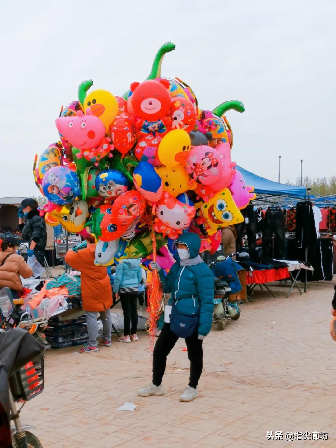 廊坊杨税务集市,在早市遇见久违的人间烟火气