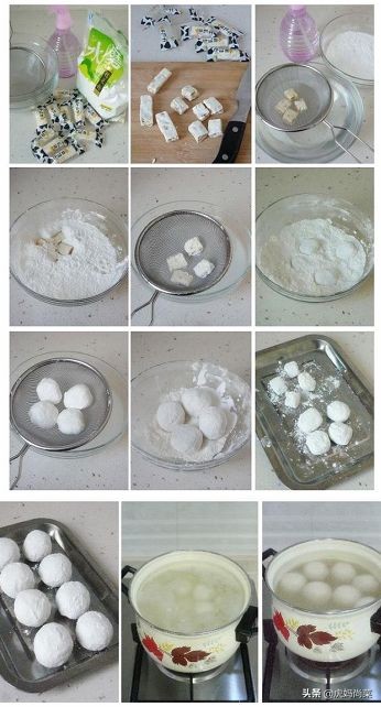 一分钟教你做汤圆,分享6种好做又好吃的汤圆做法