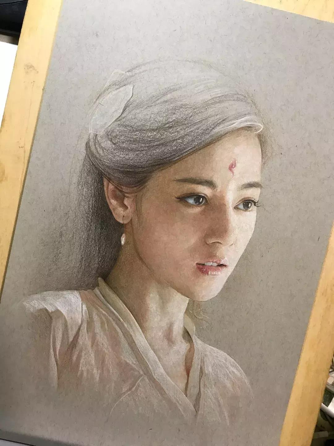 彩铅画的震撼,让人惊艳的彩铅作品