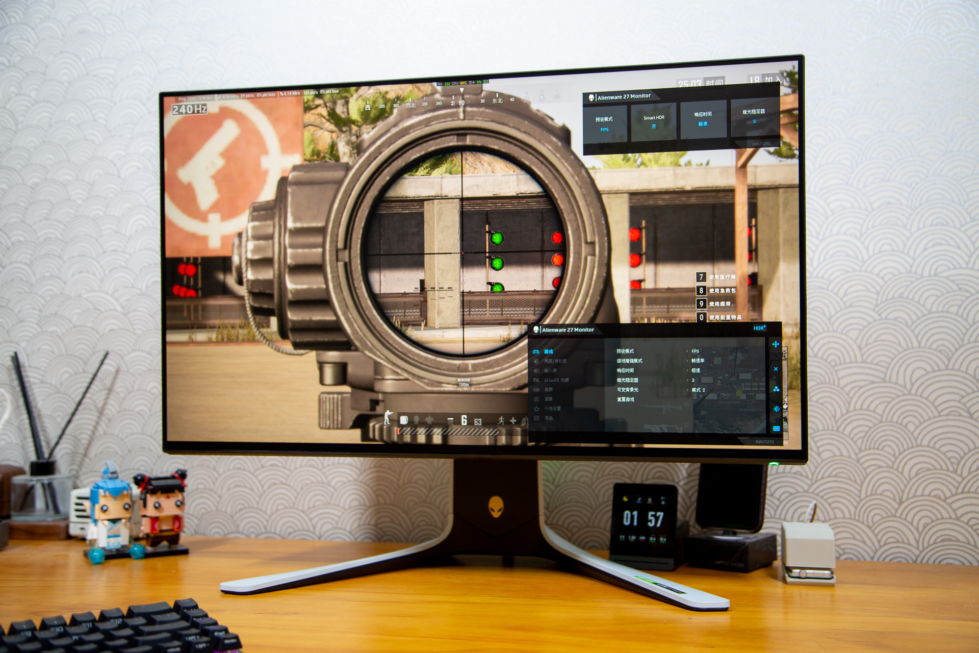 外星人1k240hztn显示器推荐,外星人显示器aw2521hf240hz评测