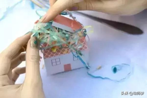 手工鞭炮幼儿园手工制作,虎年手工灯笼幼儿园手工制作