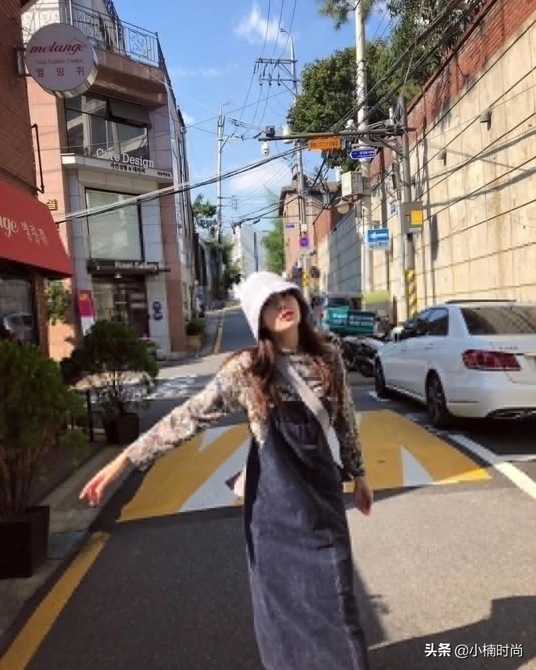 泫雅iu同款,韩星戴的帽子