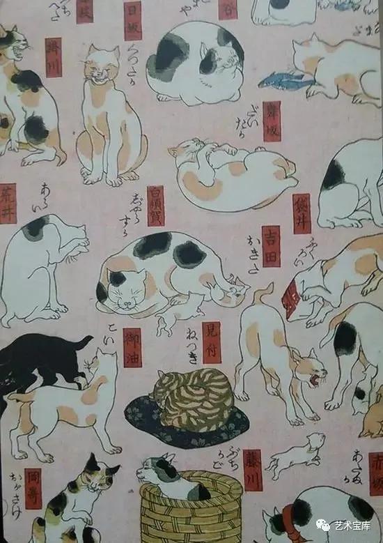 歌川国芳浮世绘中的源氏物语,西方美术史的画家