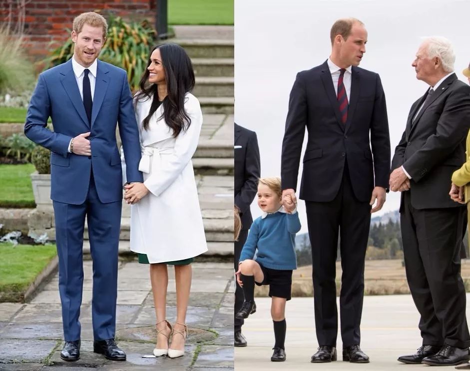 威廉、哈里、查尔斯王子同框太帅气！28个英伦绅士品牌拿走不谢