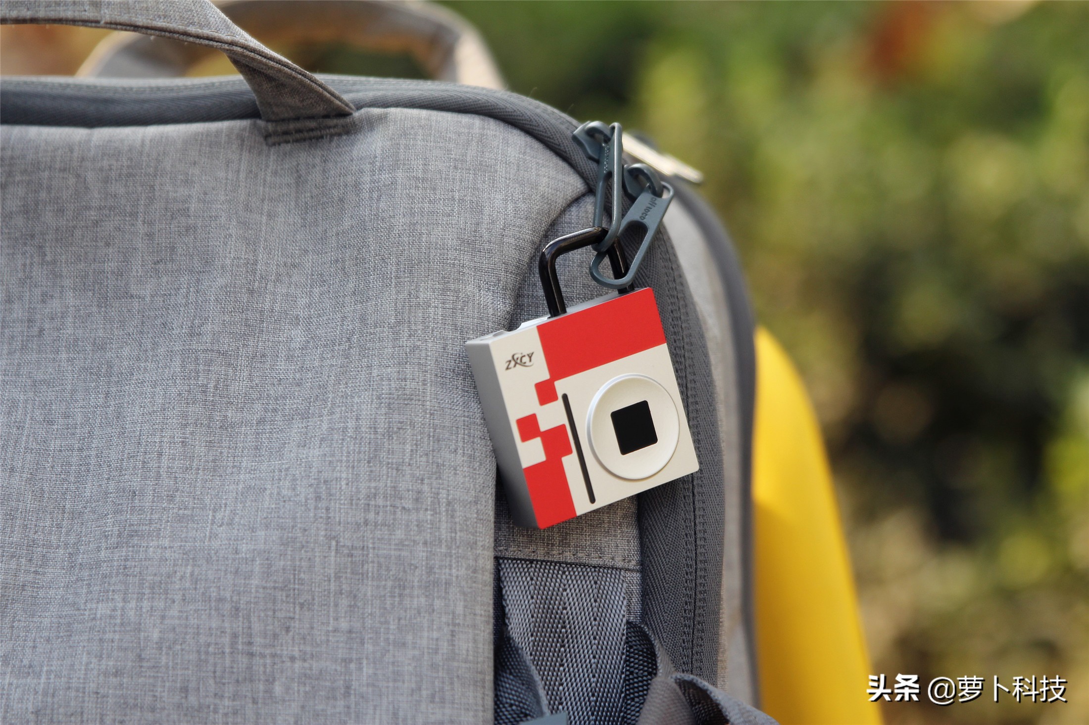 智能指纹挂锁评测,彩色智能指纹挂锁