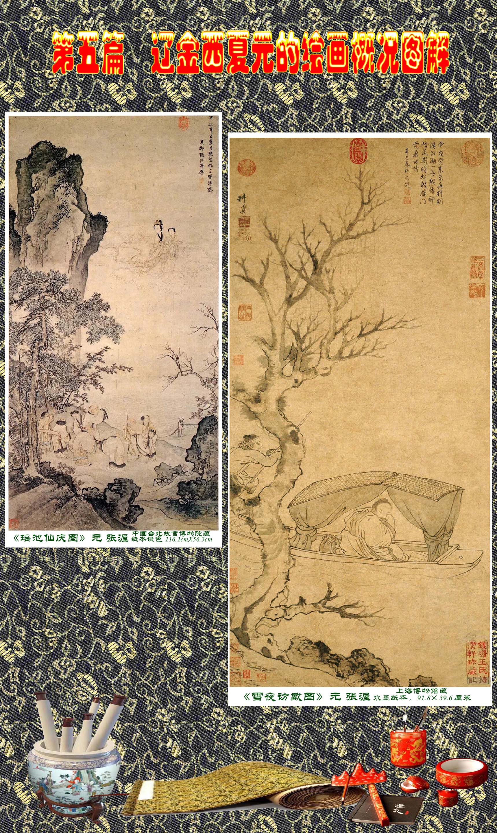 顾绍骅编辑中国画知识普及版第五篇辽金西夏元的绘画概况下一