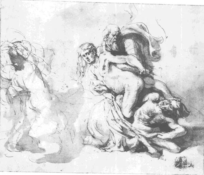 巨匠鲁本斯的素描作品图片,鲁本斯顶级素描