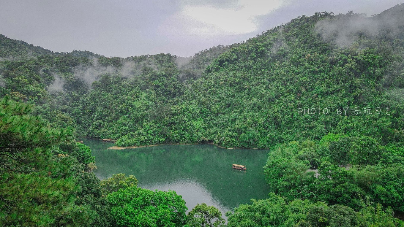 享受鼎湖山绝美风景,换个角度的风景