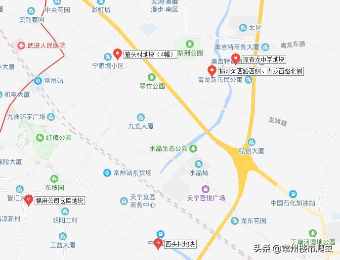 常州新北区发展潜力最大的地块,常州未来5年地块规划