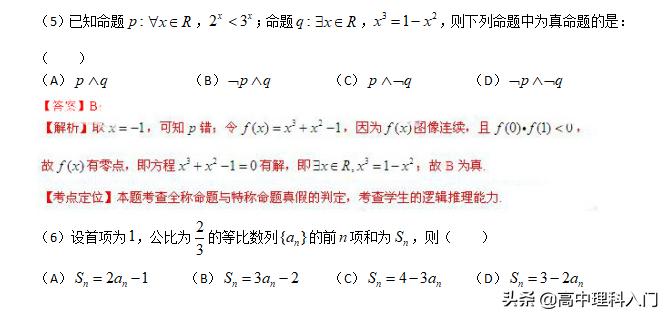 2013全国数学高考题,2003年高考数学题全国卷及答案