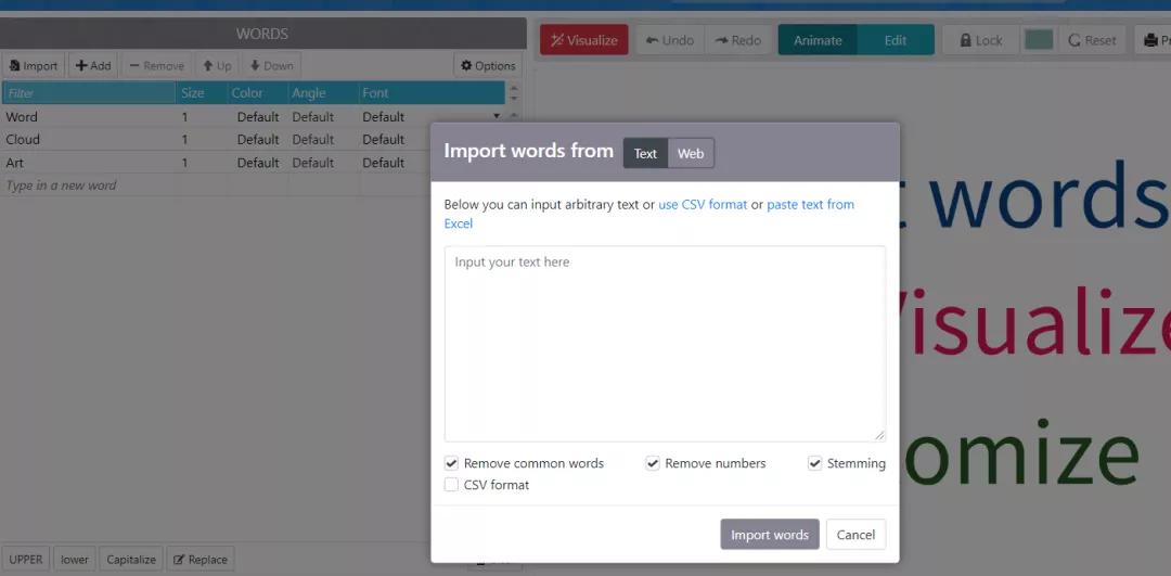 如何制作文字云效果,如何做文字云效果