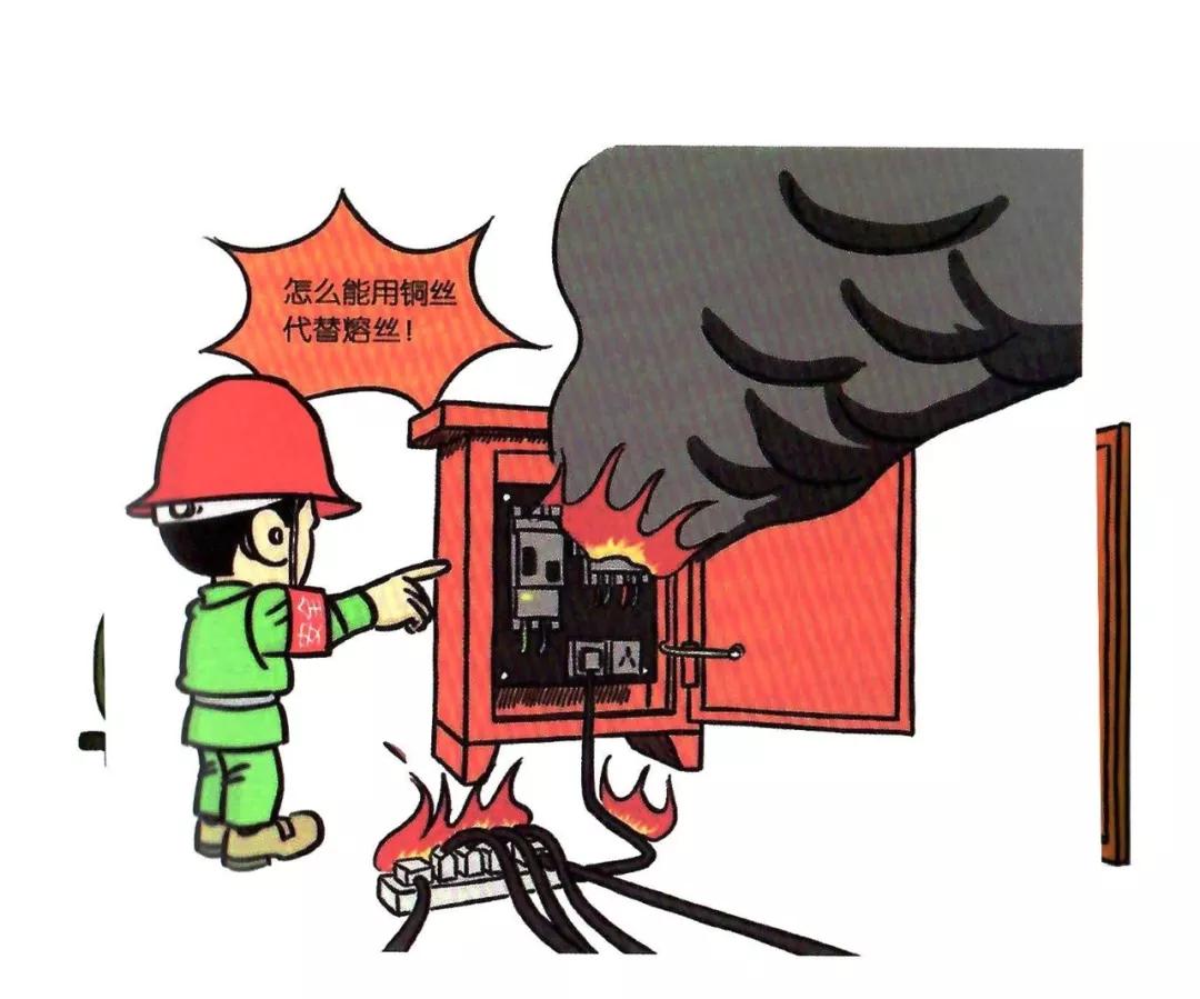 安全知识漫画速成,安全漫画落实安全责任