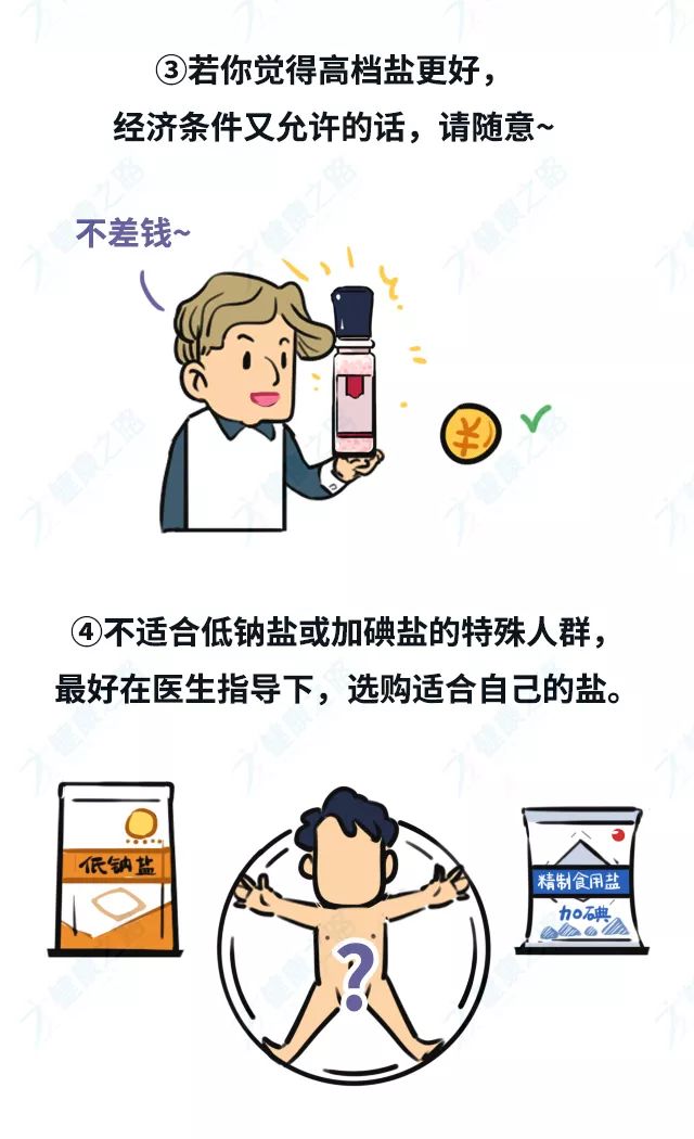 超市里两块盐和几毛的盐的区别,几毛钱的盐好还是2块钱的盐好