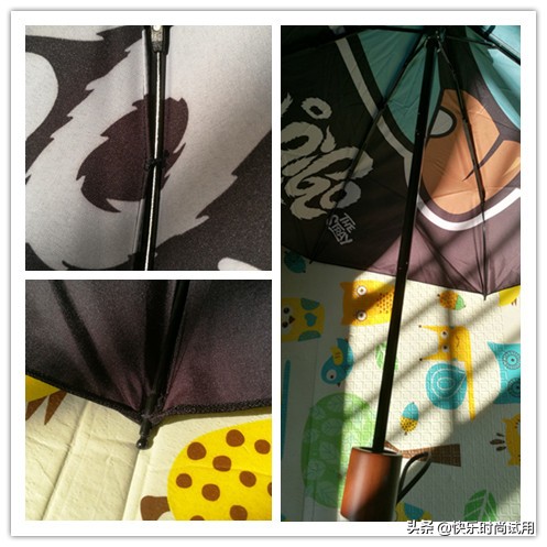 黑胶伞雨伞测评,法式黑胶晴雨两用伞