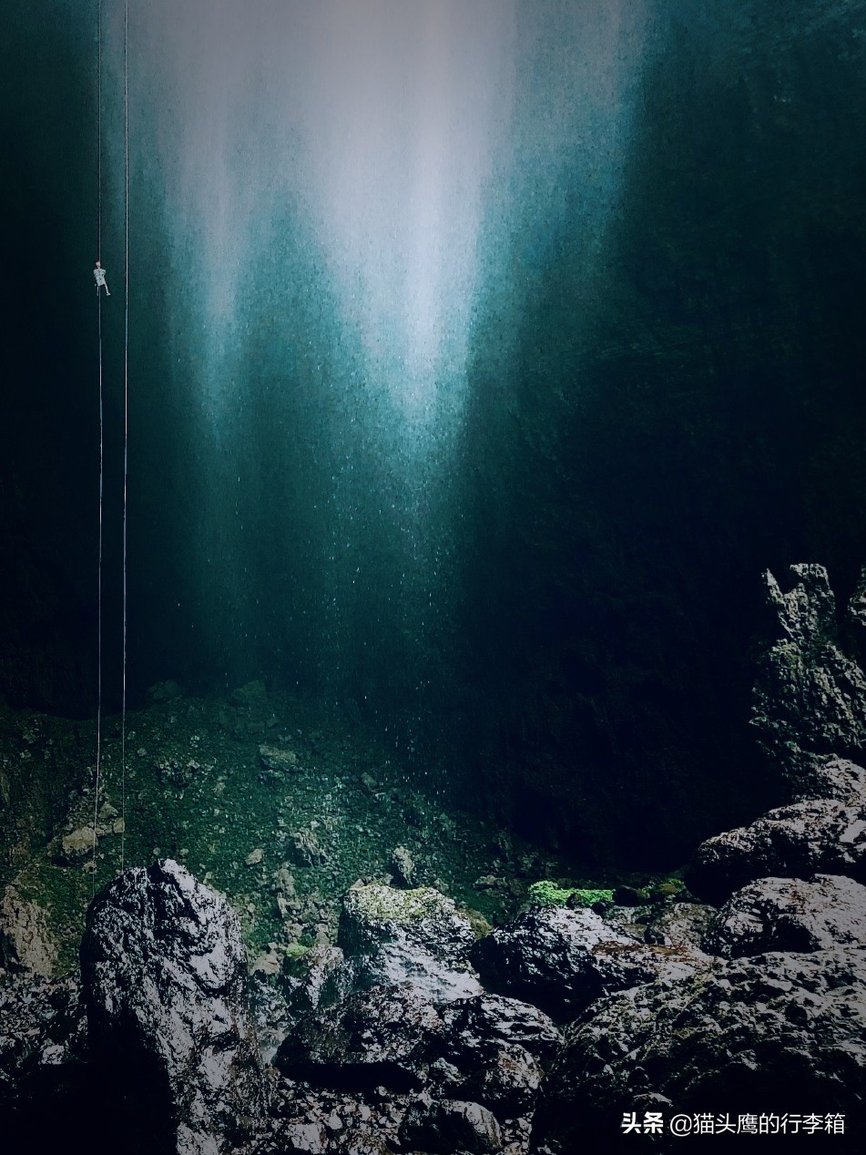 成都周边溶洞旅游景点,成都小众森林瀑布