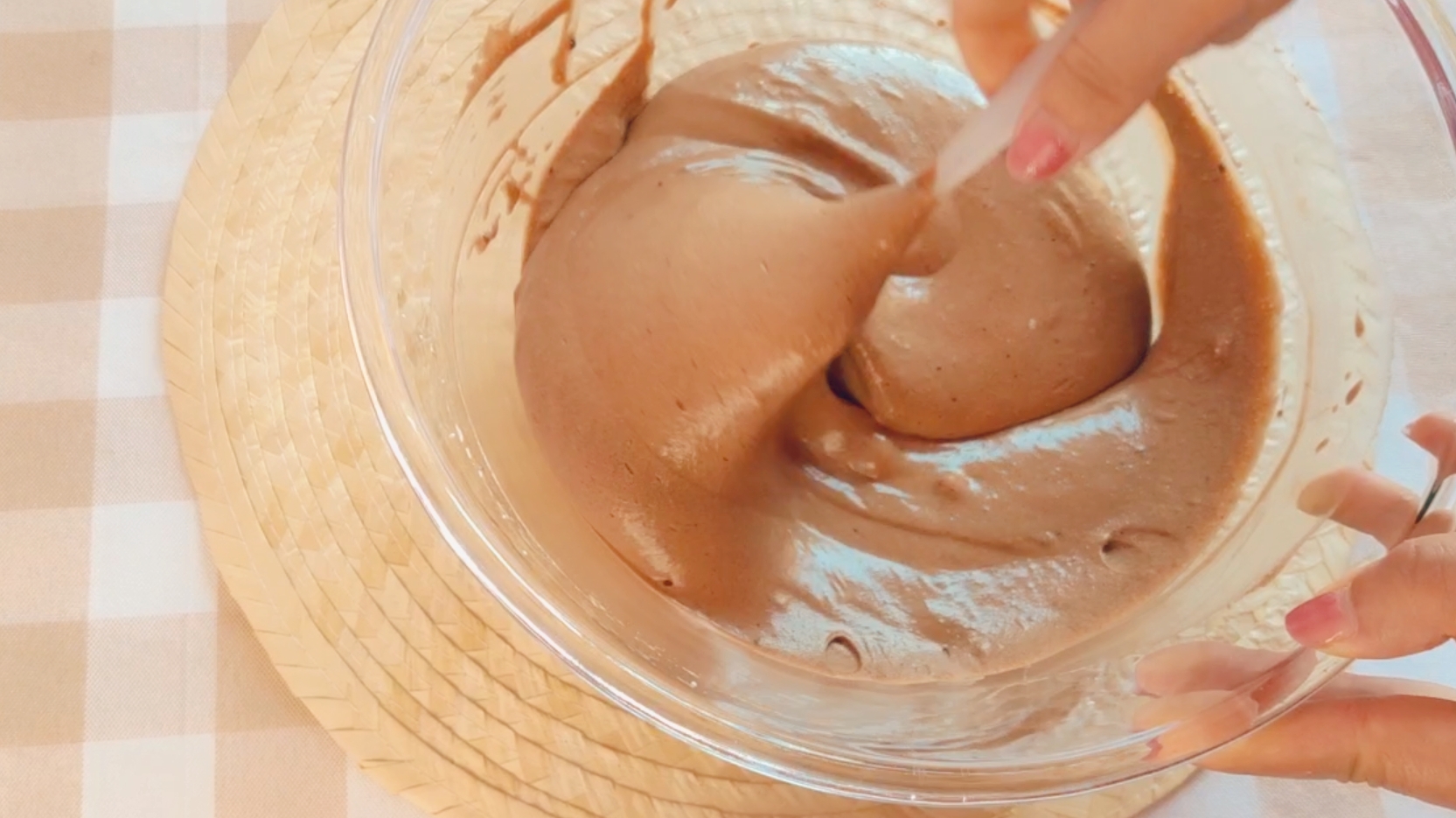 超柔软巧克力戚风蛋糕教程,巧克力戚风蛋糕做法8寸详细教程