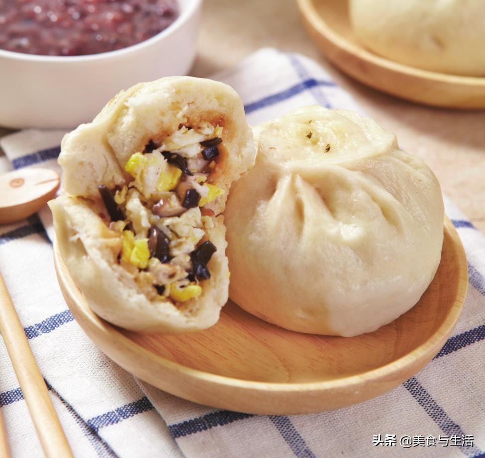 比肉包还要好吃的素包子,自己动手蒸肉包素包子丰衣足食