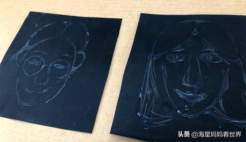 蜡笔油画棒画法,超简单的油画蜡笔素材教程