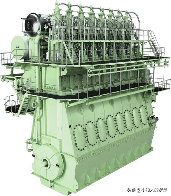 天然气重油双燃料船,双燃料船舶发动机