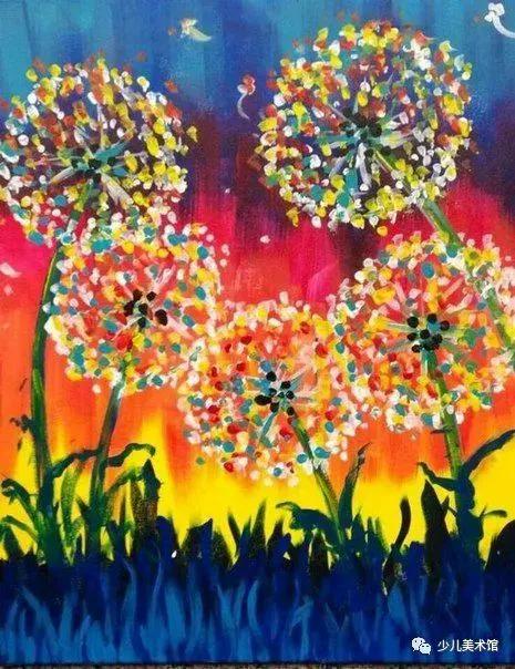 儿童不同时期的绘画作品,孩子们一幅幅栩栩如生的绘画作品