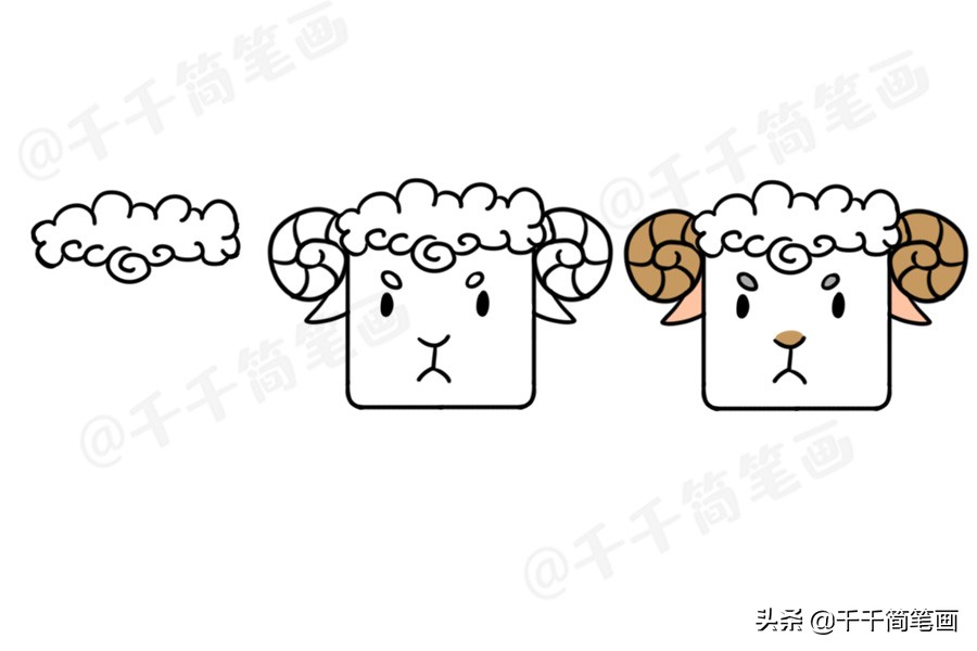 100个动物简笔画老虎,30种动物简笔画