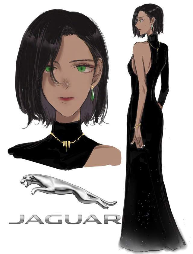 画师大佬把汽车品牌画成萌妹子,法拉利变御姐,福特变身金发妹子