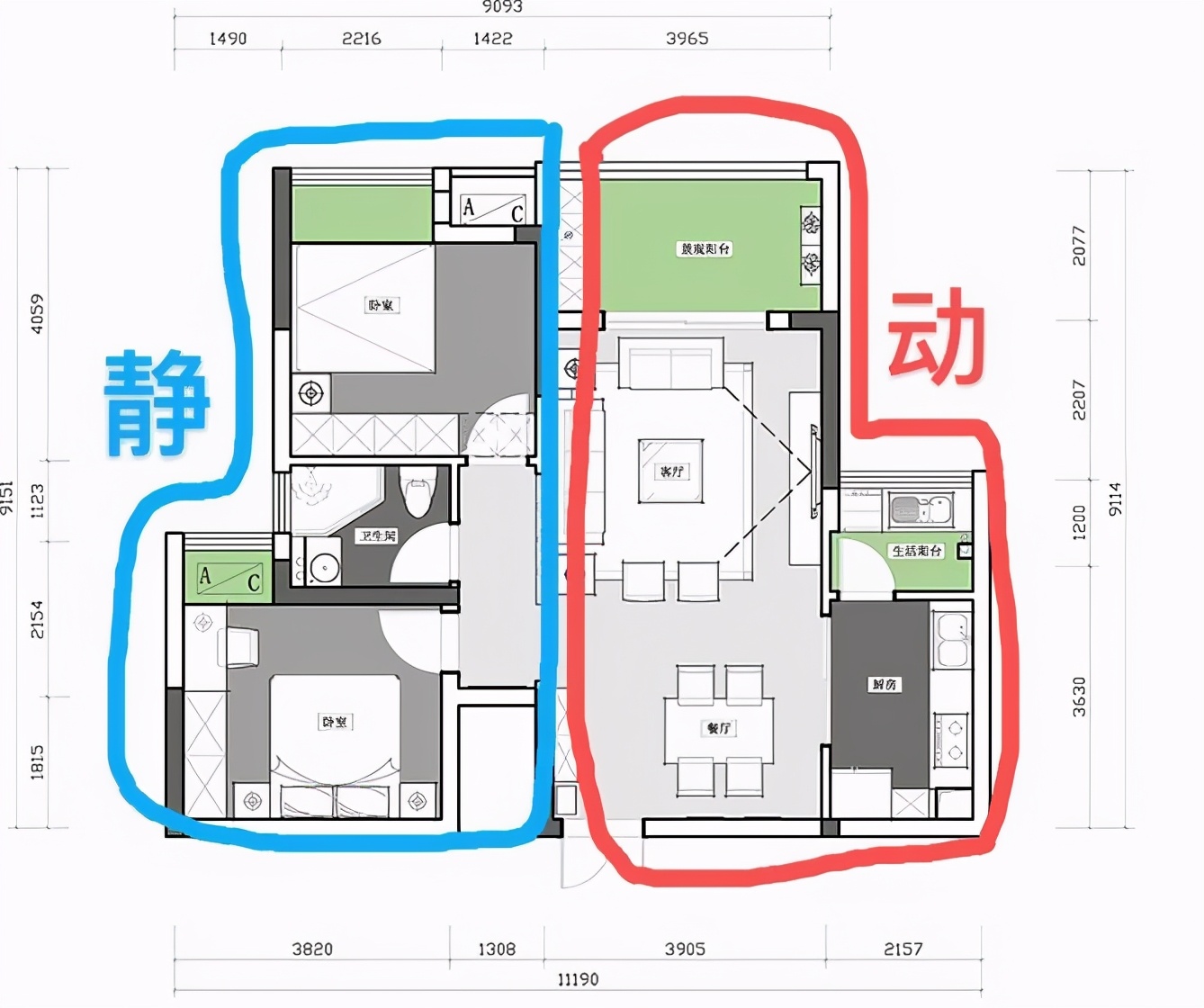 家居动线布局视频,家居整理动线规划设计