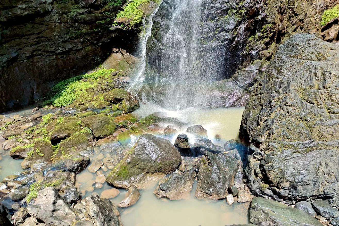 福州永泰百漈沟攻略,百漈沟天坑彩虹