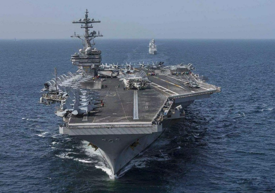 003型航空母舰最新进展,美国现有几艘航空母舰在世界各地