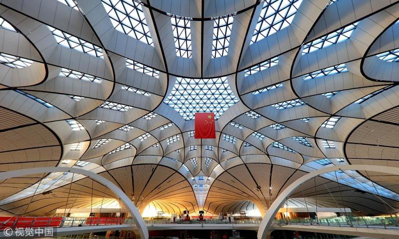 大兴机场出入口平面图,大兴机场图片平面图