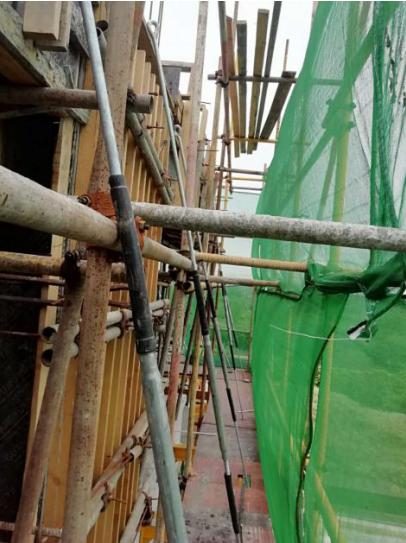 新型悬挑式脚手架施工流程,新型悬挑脚手架孔洞不漏水