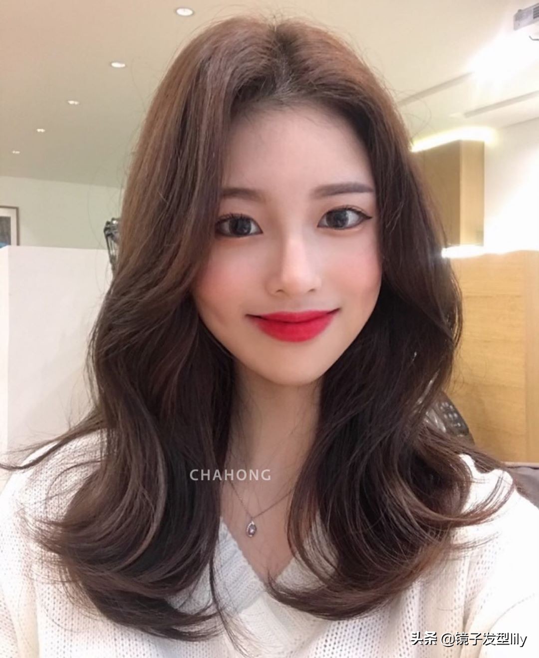 减龄韩式造型烫,韩式气垫烫女生造型