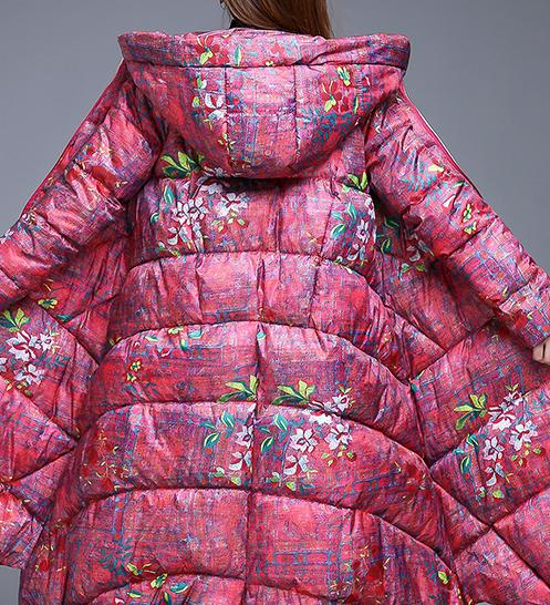 现代改良版花棉袄,改良版花棉袄女冬加厚加绒