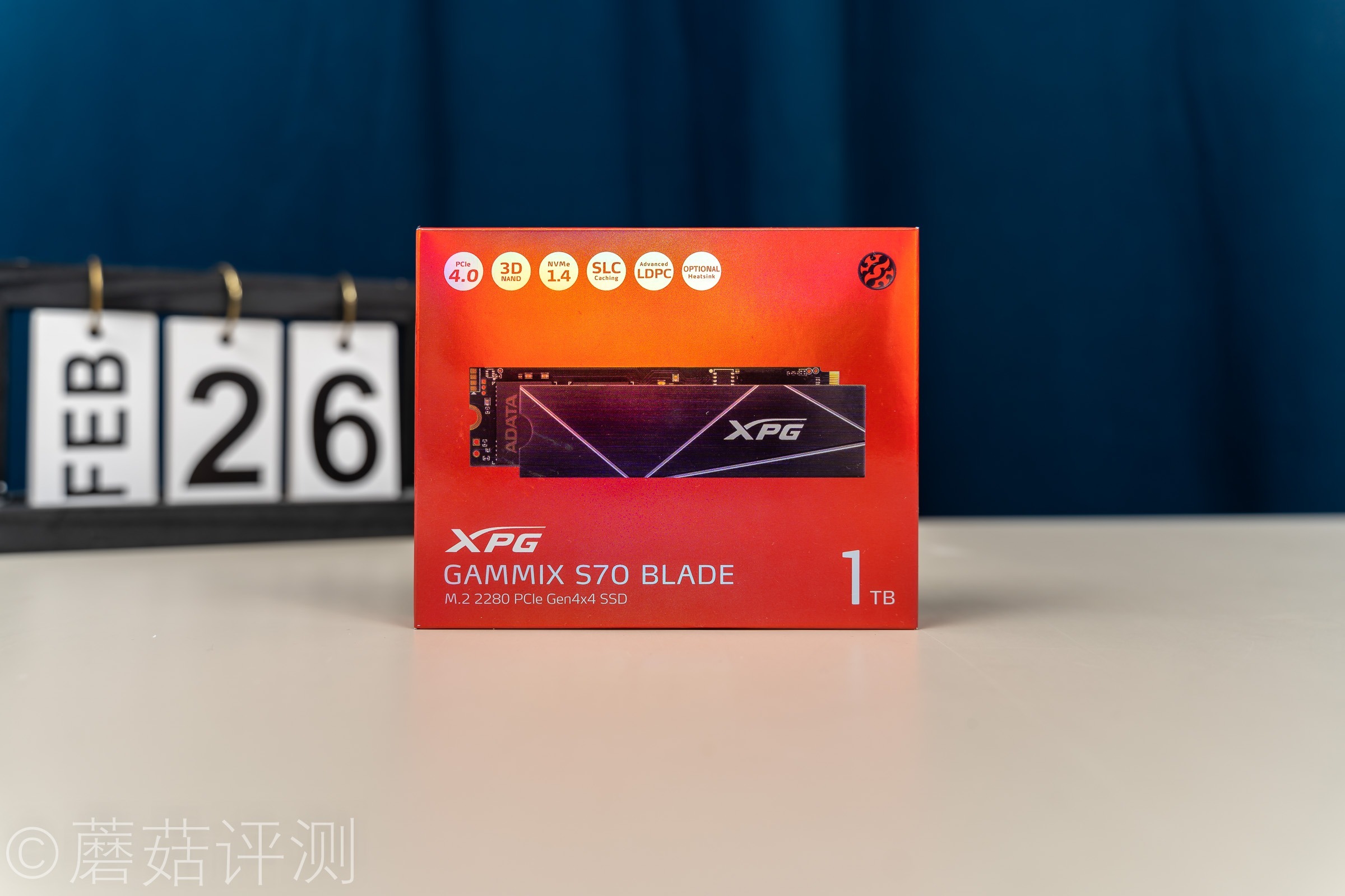 读取稳稳的过7400MB/s,非常给力、威刚翼龙S70Blade固态硬盘评测