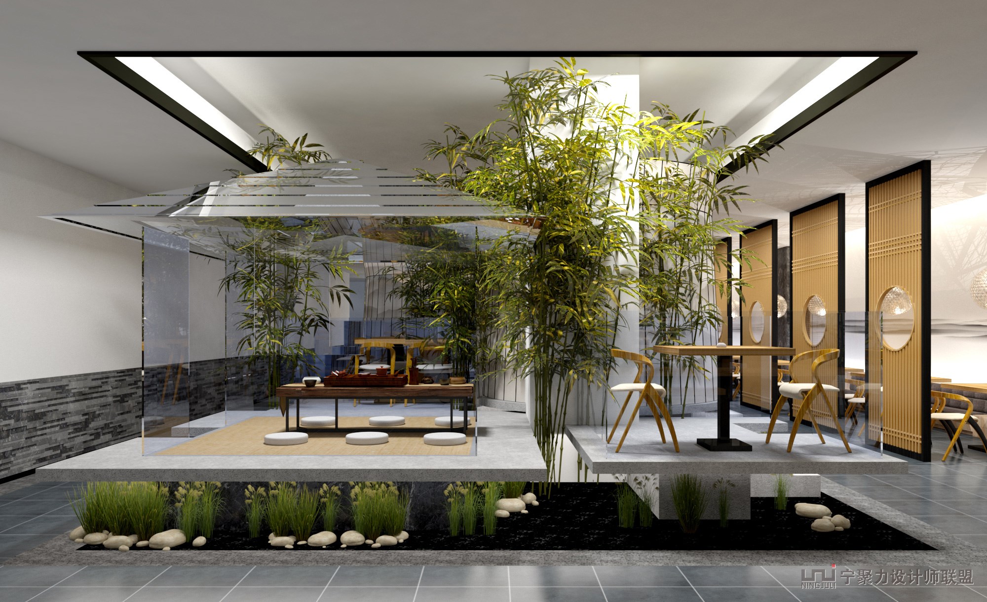 火锅店烧烤店设计分享,自助烤肉火锅店设计