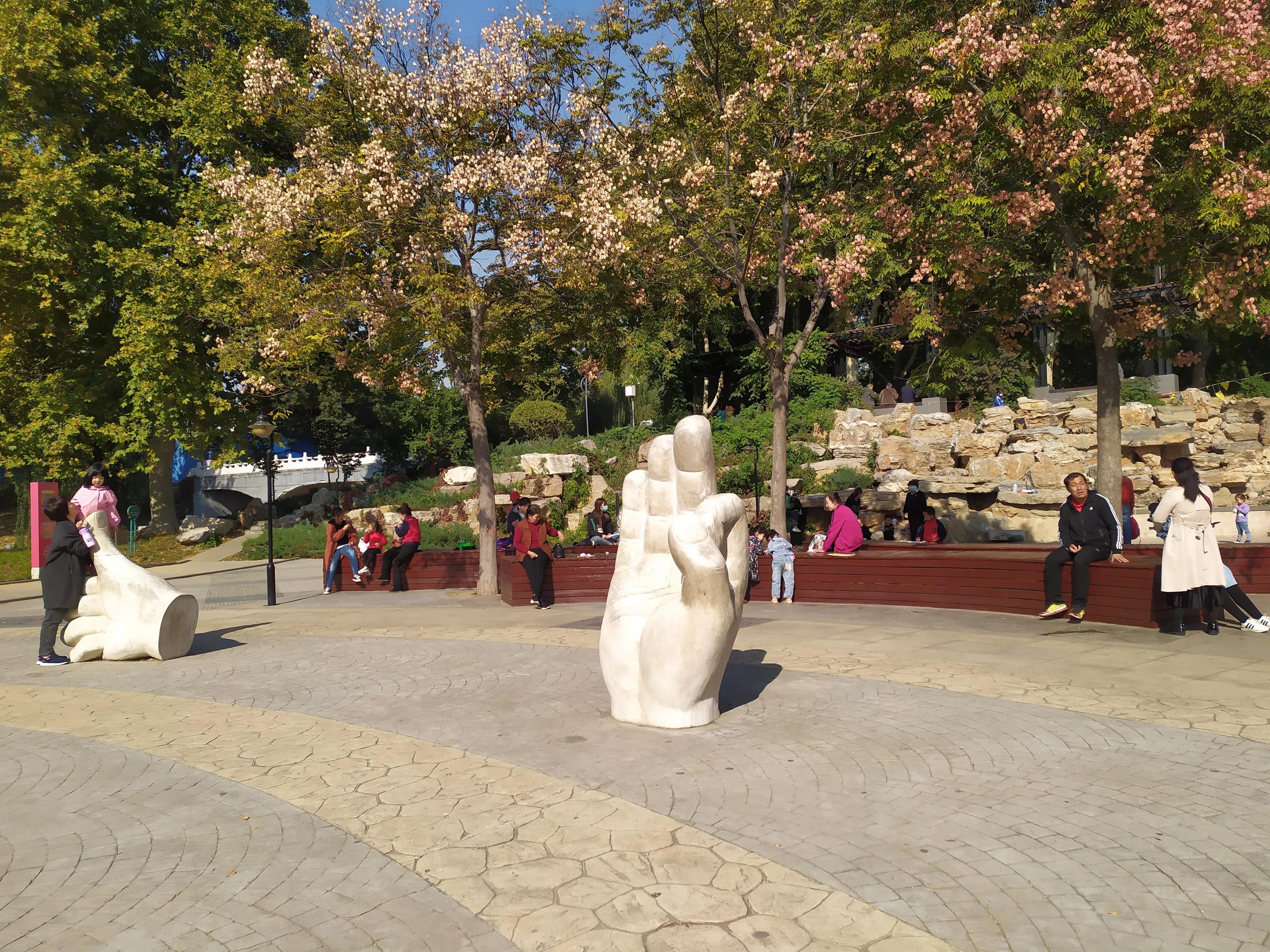 裕西公园秋天的景色,裕西公园的特色