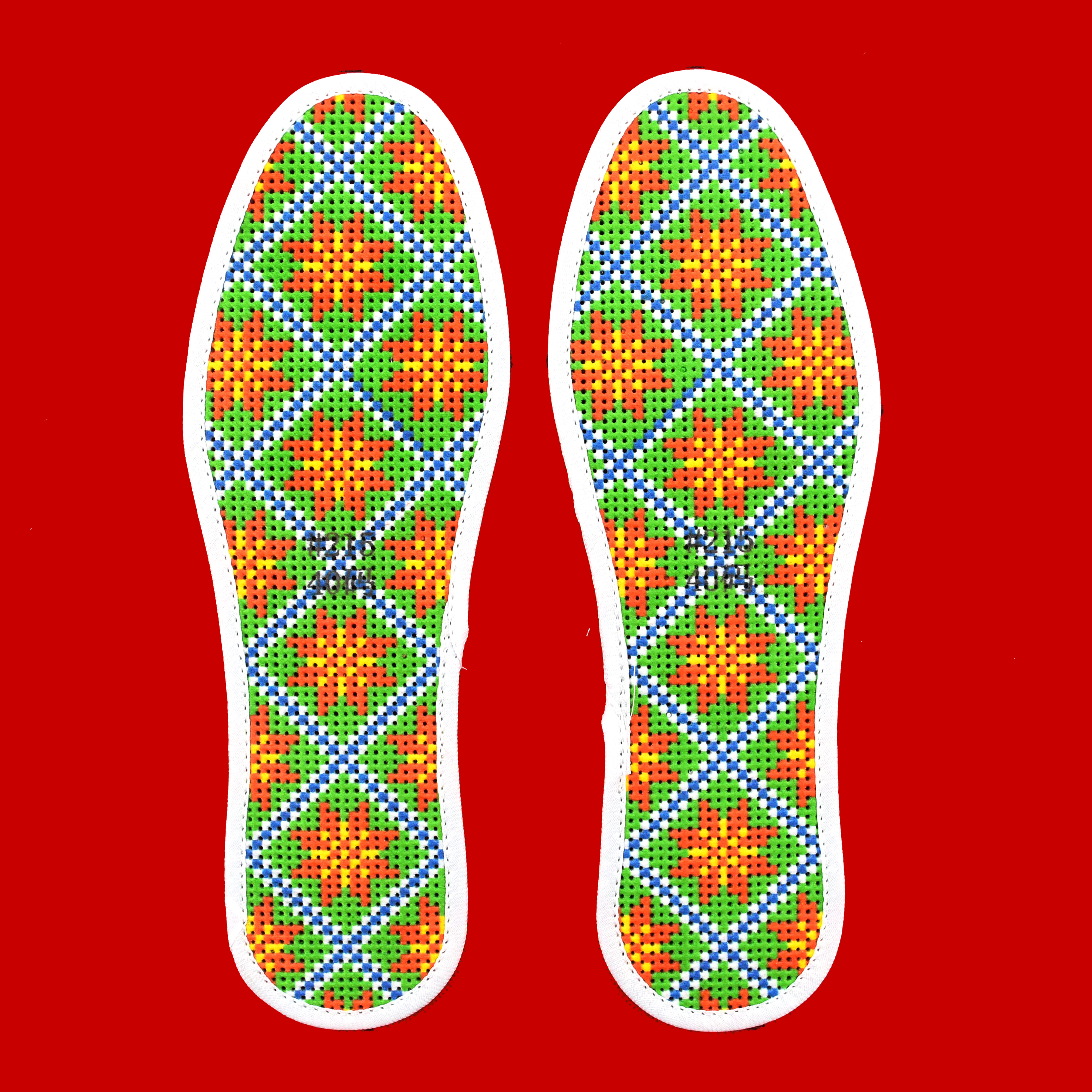 鞋垫艺术品欣赏,鞋垫纹样的寓意