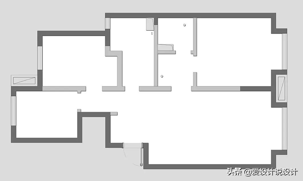 原木是让人清新脱俗的风格,现代简约和原木风混搭
