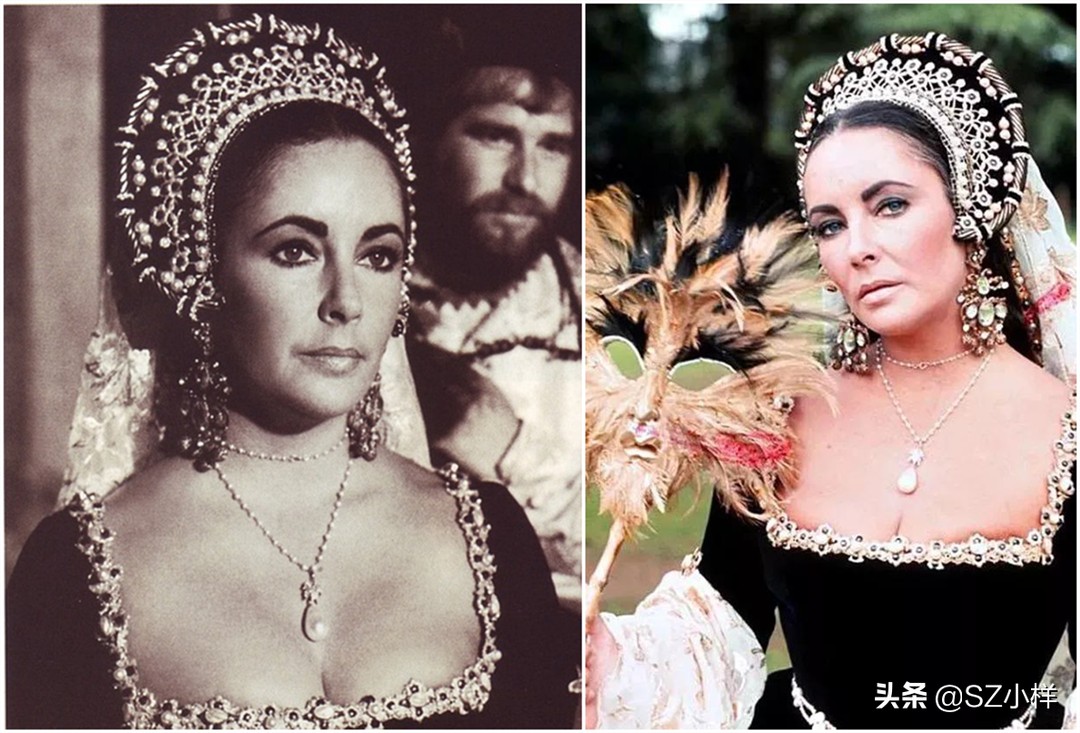 伊丽莎白泰勒传奇人生,伊丽莎白泰勒戴钻石