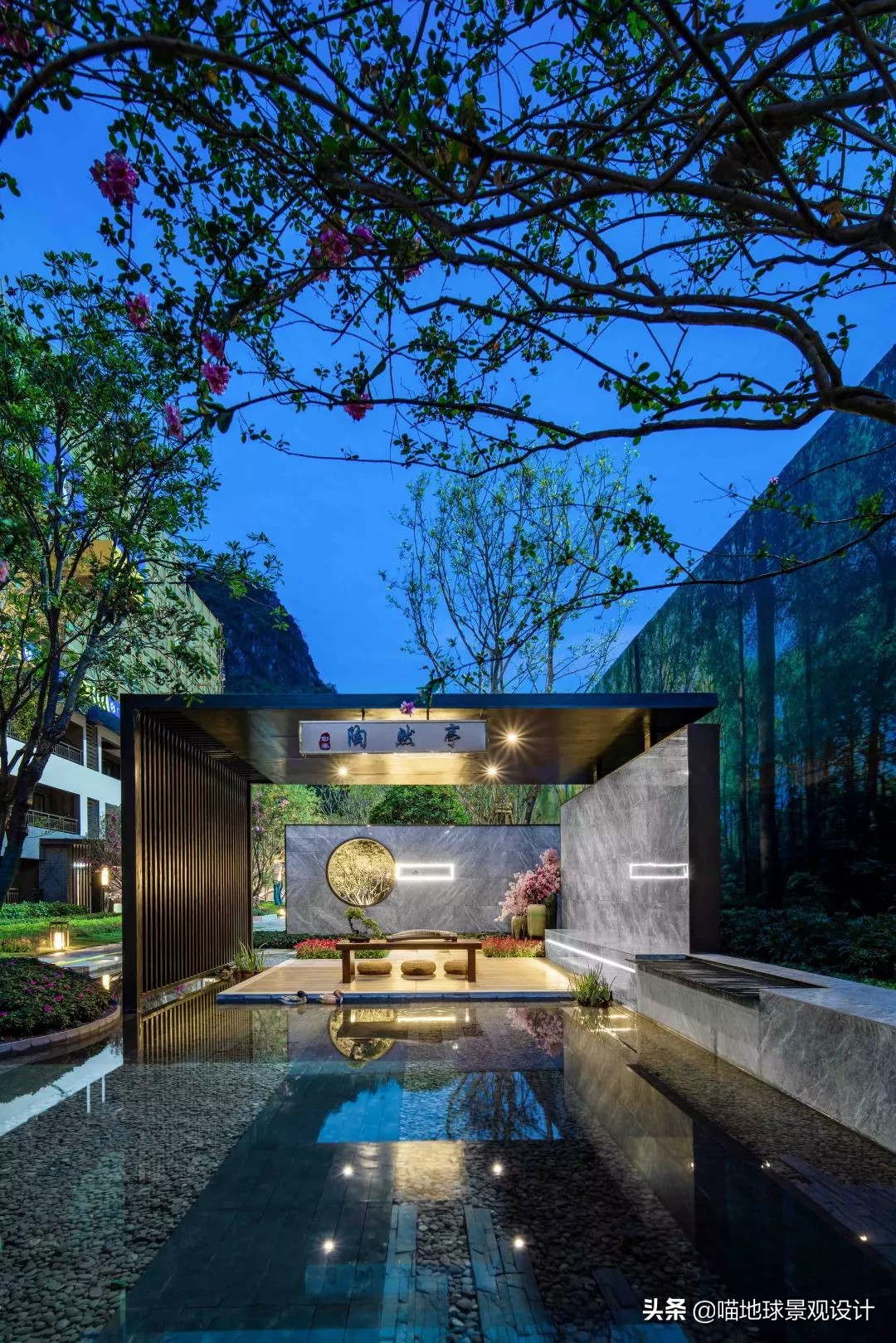 100款庭院廊架图片,中式庭院亭子设计效果图