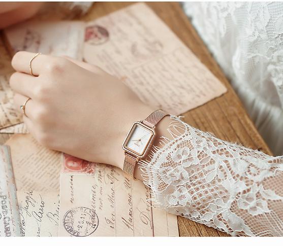 julius个性简约手表,julius手表小众气质方表