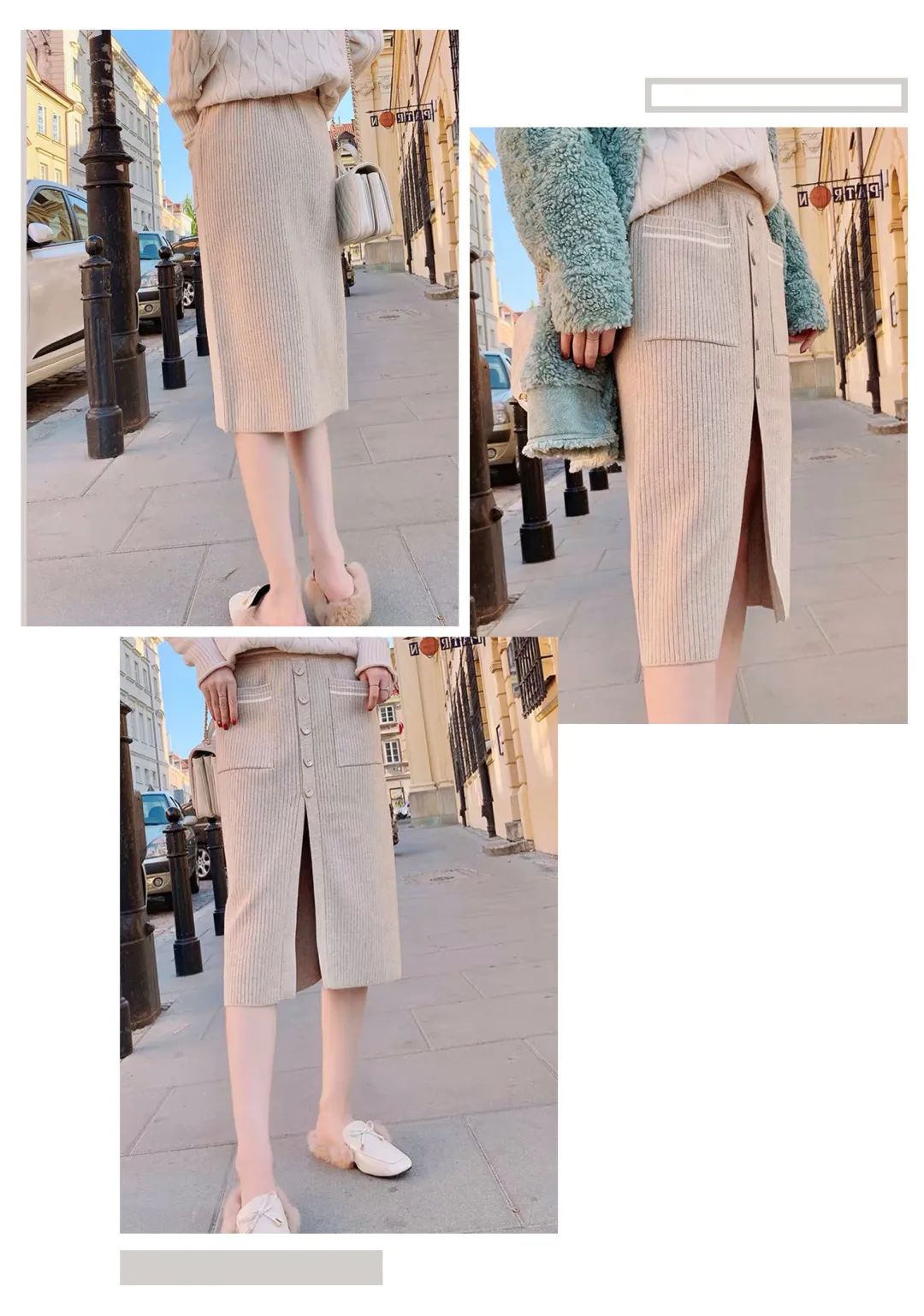 veromoda春夏淑女风a字半裙,高端气质半裙秋冬款连衣裙