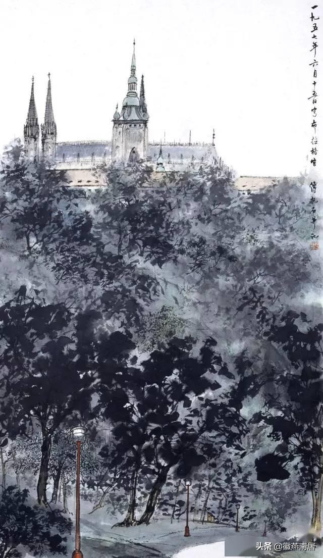 傅抱石在人民大会堂有几幅国画,傅抱石国画作品赏析1500字