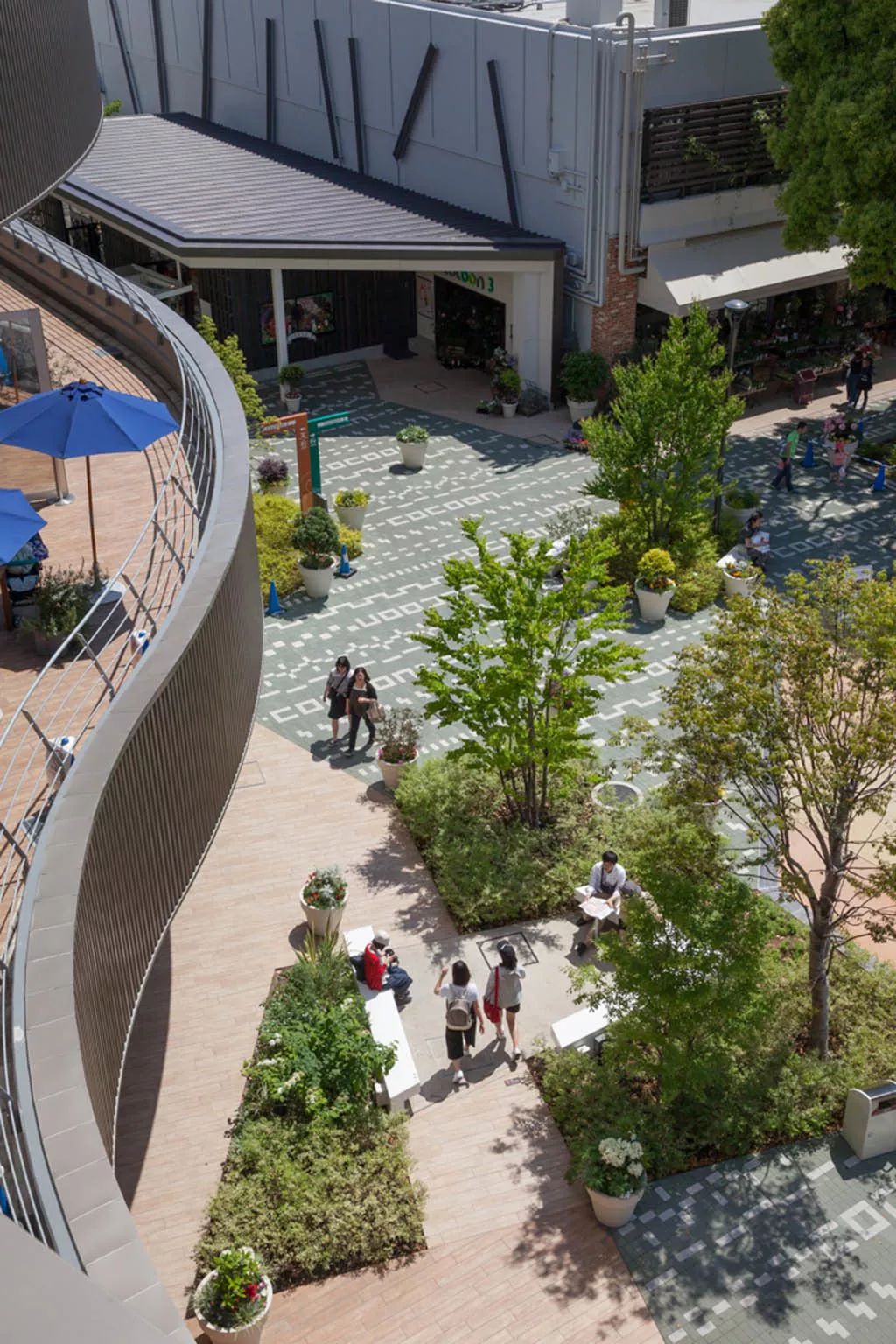 商业街铺装景观设计,商业街区景观设计思路