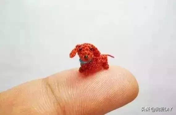 100种超迷你钩针小物钥匙包教程,100种超迷你钩针小物圣诞老人