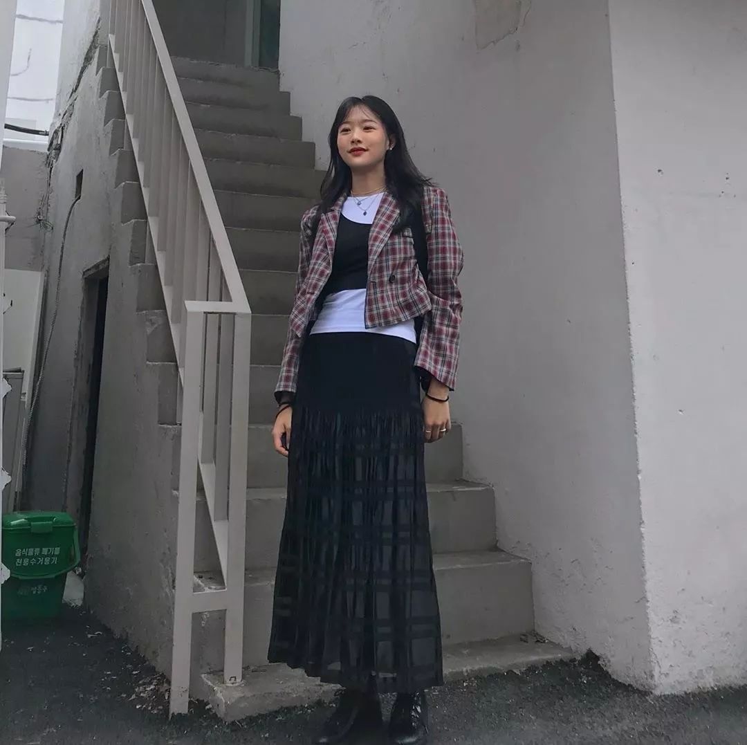 韩系穿搭男女都可穿,韩国ins风穿搭女生高级感
